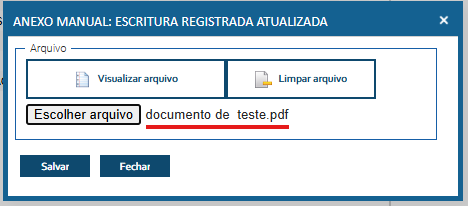 print do acesso rápido do sistema