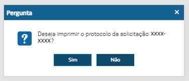 print do acesso rápido do sistema